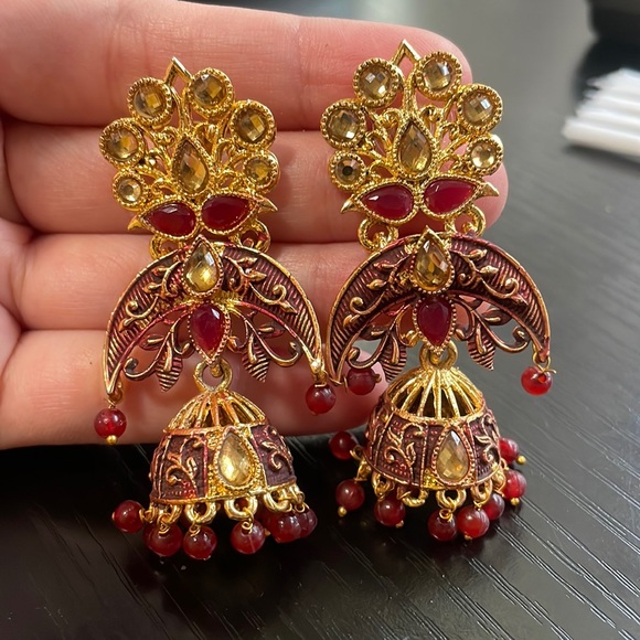 Jumka earring vintage style - Picture 1 of 3